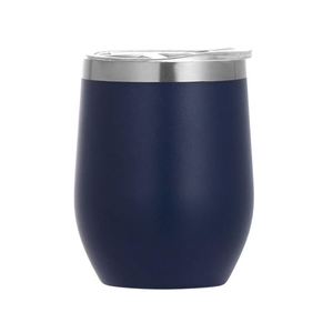 Vaso Térmico de Acero Inoxidable de Doble Pared con Aislamiento al Vacío, Forma de Huevo, 12 oz, Libre de BPA, Apto para Alimentos, para Agua, Café, Vino - Product Image 2
