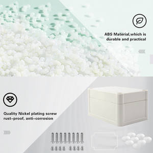 IP65 Chống Thấm Nước Nhựa Junction Enclosures Chất Lượng Cao Trường Hợp Điện Tử Tùy Chỉnh Cutout - Product Image 3