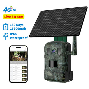 A6 Wildlife <strong>Camera</strong> Cellular 4G LTE <strong>Real</strong> Time Tracking 940mm Sunless Solar Panel Night Vision Outdoor <strong>Camera</strong> - Product Image 5