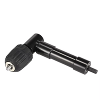 Adaptateur d'angle droit pour perceuse sans fil 3/8" (0,8-10 mm) avec mandrin auto-serrant en métal – Vente directe usine