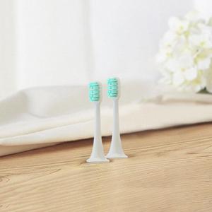 Compatible avec T300/T500 pour les têtes de <span class=keywords><strong>brosse</strong></span> à dents électriques soniques Mi Jia (lot de 3) en couleur gris clair - Product Image 2