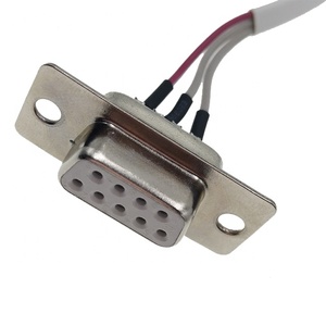 Promotion : Connecteur Série D-Sub Miniature 9 Broches DB9 en Métal à Sertir, Mâle-Femelle, pour Bornier Série - Product Image 2