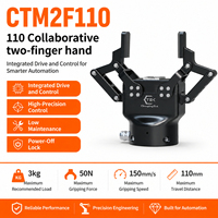 Pinza Colaborativa Avanzada CTM2F110 con Control de Posición, Velocidad y Fuerza para Automatización Inteligente de Almacenes y Fábricas