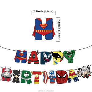 Joli nouveau Design <span class=keywords><strong>Avengers</strong></span> super-héros décorations de fête d'<span class=keywords><strong>anniversaire</strong></span> sur le thème Anime jeu Spiderman ballons en Latex Marvel super-héros fête - Product Image 4