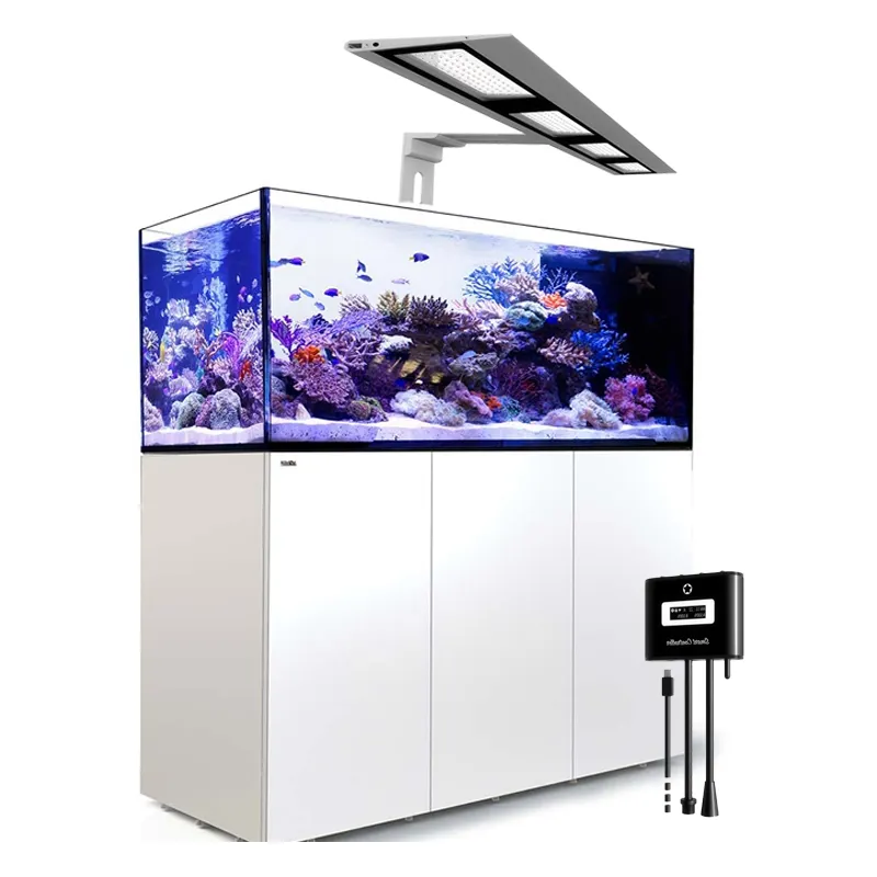 MICMOL أعلى بيع الذكية الشعاب مصابيح led لحوض الأسماك حامل قابل للتعديل أضواء البحرية لمدة 60-160 سنتيمتر المياه المالحة