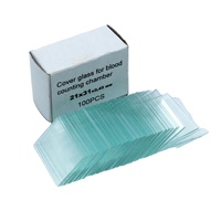 Chemical Research Laboratory 7101 7102 Sail Brand Disposable Microscope Cover Glass Slide OEM Available Transparent 25.4x76.2mm