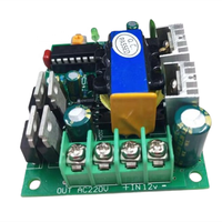 Module convertisseur de puissance DC-AC 150W à onde modifiée, 12V DC vers 220V 50Hz/60Hz, carte de circuit d'onduleur, amplificateur de batterie au lithium