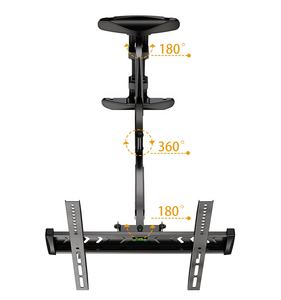 Soporte de <span class=keywords><strong>TV</strong></span> articulado de 32-55 pulgadas, soporte de inclinación de movimiento completo, soporte de <span class=keywords><strong>TV</strong></span> de pared - Product Image 4