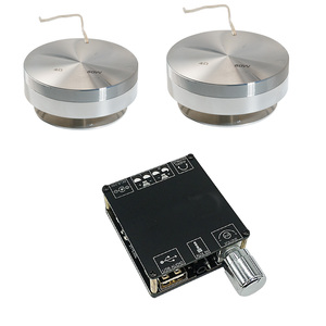 Samtronic Vibration Altavoz de Gama Completa + Amplificador + Enchufe 3,5 Pulgadas Audio Mini Portátil 4 <span class=keywords><strong>Ohm</strong></span> 80W Altavoces de Resonancia R100 - Product Image 1