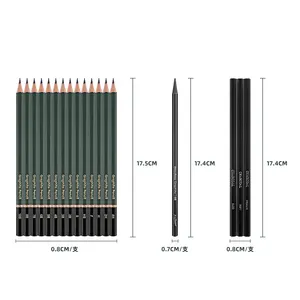 Xin Bowen 35 pz Kit di strumenti per schizzi di artisti all'ingrosso forniture per artisti di fabbrica professionale matite di forniture d'arte Set con gomma