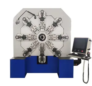 CNC1245-1数控多轴弹簧成型机3d数控弯线机