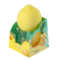 Crème glacée en forme de fruits 3D, mangue, pêche, citron, banane, avocat, ananas, fraise, raisin, myrtille, pomme, boîte certifiée HACCP ISO