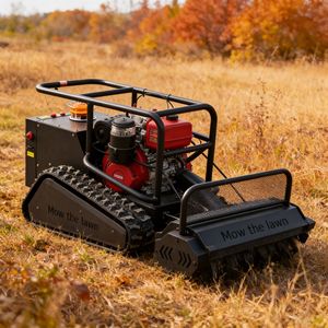Tondeuse à gazon télécommandée Diesel, hauteur de coupe 1000 mm, coupe à fléaux, qualité professionnelle pour usage agricole - Product Image 1