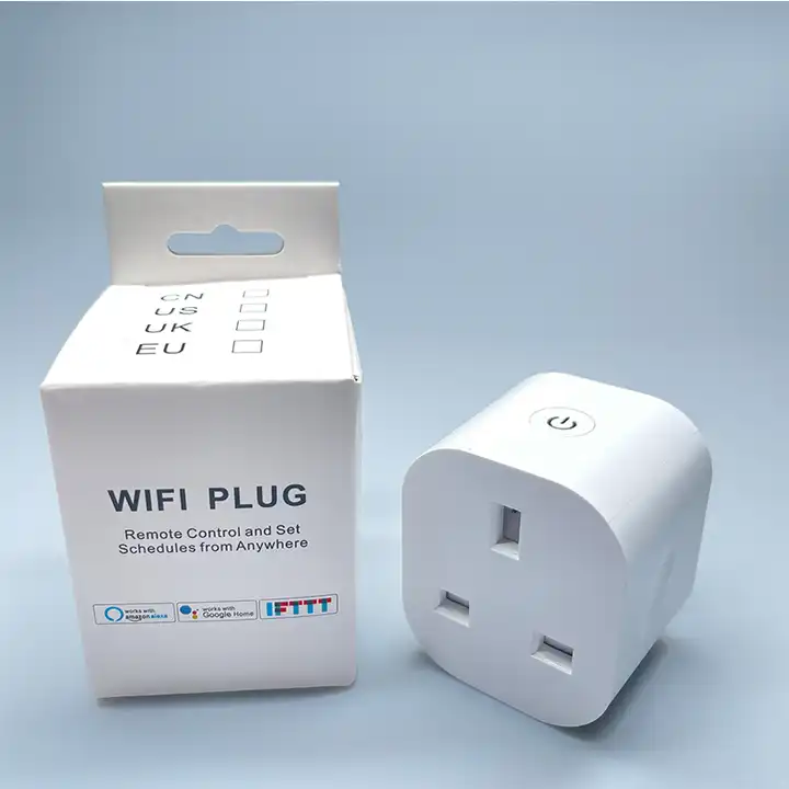 Working with Google Home Alexa No Hub Required Iot Smart Home 13A WiFi  Smart Plug UK - China Smart Plug, Iot