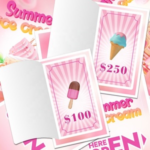 Billets de jeu à gratter personnalisés avec design couleur, à déchirer, pour loterie surprise - Product Image 2