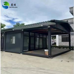 Los más populares edificios prefabricados de madera de plástico de madera cabina de almacenamiento de oficina al aire libre - Product Image 5