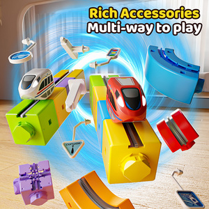 Bloques de Construcción de Plástico para Armar, con Señales de Tráfico, Múltiples Formas, para Niños de 2 a 4 Años, Unisex - Product Image 5