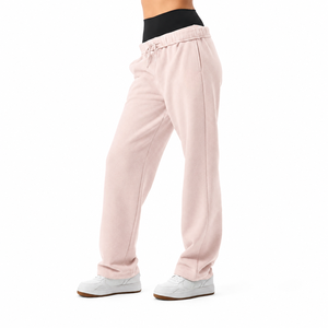 Pantalones Deportivos Holgados para Mujer, Pantalones Casuales para Correr, Cintura Alta con Cordón, Pantalones Cómodos para Uso Diario - Product Image 6