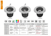 Luces empotradas en el suelo para exteriores, antivértigo profundo 316, ángulo ajustable IK09 IP67 ROHS, foco de cubierta, luz subterránea de paso