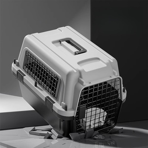 <span class=keywords><strong>Pet</strong></span> Porter Moda Köpek Taşıma Çantası 15-20 Lbs Uçakta Taşıma İzinli Çevre Dostu Baskılı Evcil Hayvan Taşıyıcısı Düğmeli Dayanıklı Plastik Gövde - Product Image 4