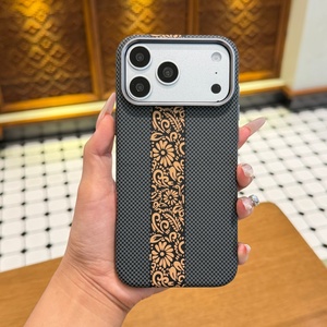 เคสโทรศัพท์แม่เหล็กเนื้อคาร์บอนไฟเบอร์บางเฉียบสุดหรู สำหรับ iPhone 18 16 17 Pro Max 17 Air  ฝาหลังแข็ง PC ป้องกันแรงกระแทก - Product Image 1