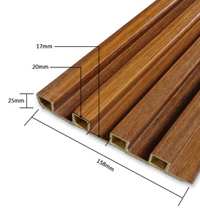 <span class=keywords><strong>Panneau</strong></span> mural cannelé <span class=keywords><strong>extérieur</strong></span> <span class=keywords><strong>personnalisé</strong></span> EAZART, <span class=keywords><strong>panneau</strong></span> mural plat WPC pour intérieur, panneaux muraux cannelés en bois WPC pour <span class=keywords><strong>extérieur</strong></span> - Product Image 1