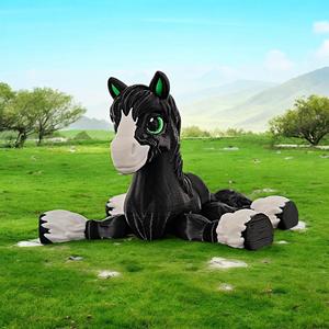 Escultura de caballo de diseño dinámico de alta fidelidad, artesanía de textura fina para decoración de animales pequeños, divertido, lindo animal personalizado - Product Image 6