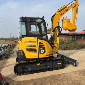 Excavatrice Komatsu PC40MR d'occasion 95% neuve à bas prix, 4 tonnes, mini-excavatrice d'occasion du Japon, CE/EPA à vendre - Product Image 1