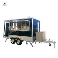 MAICHE SL-6Z Camion de restauration rapide personnalisé et élégant à 4 roues, capacité de 500 places, pour la vente de café, de bière et de snacks dans les restaurants et les cafés
