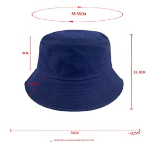 Chapeau Bob en Coton Pur Brodé Personnalisé Unisexe Léger pour la Pêche - Product Image 3