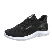 Chaussures de course pour femmes YL A88 pas chères, avec empeigne en maille, semelle extérieure en PVC, lacets, bout rond, semelle souple, antidérapantes, tendance automne