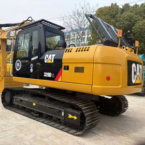 Excavatrice sur chenilles hydraulique d'occasion CAT320 20 tonnes, excellent état, moteur de pelle médiatineuse, modèle 2024, origine Japon, garantie 1 an - Product Image 1