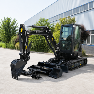 LIVRAISON GRATUITE Mini-excavatrice de 3,5 tonnes CE EPA, excavatrice sur chenilles, moteur Kubota, excavatrice agricole de 1 tonne, 2 tonnes, excavatrice - Product Image 2