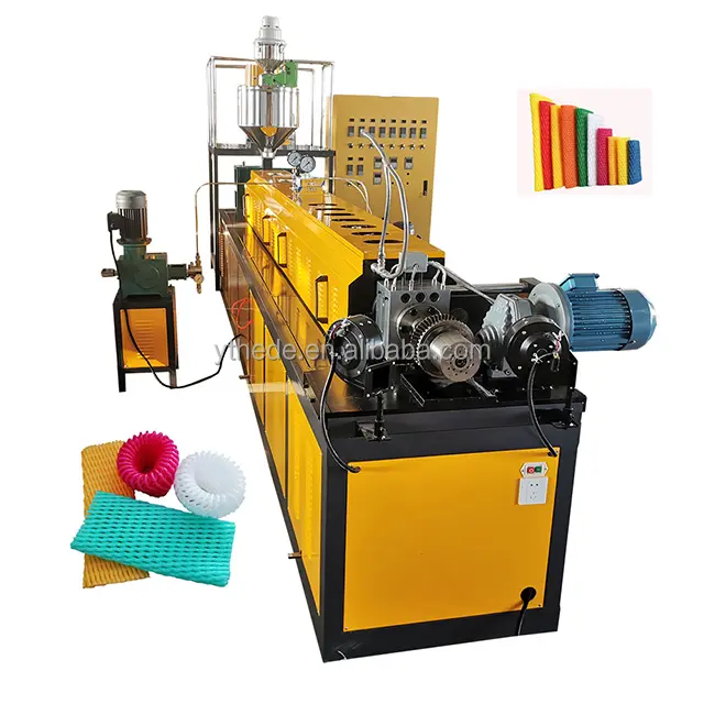 Hede Automatic machine to make epe foam fruit net high quality epe vegetable fruit net machine