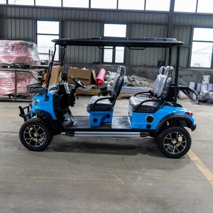 Carrito de <span class=keywords><strong>Golf</strong></span> Eléctrico Todoterreno de 14 Pulgadas, Homologado para Calle, <span class=keywords><strong>Precio</strong></span> Económico, 60v, 4 Plazas - Product Image 2