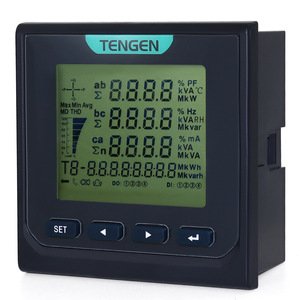 Medidor de Energía Digital Trifásico Tengen PD2565L con Pantalla LCD Inteligente para Medición Eléctrica - Product Image 1
