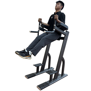 Equipo de Fitness para Entrenamiento Abdominal en Interiores, Barras Paralelas, Elevación de Piernas Vertical, Estiramiento de Rodillas, Bancos y Soportes L-8047 Co - Product Image 1