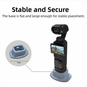 Base de Soporte de Escritorio de Expansión para <span class=keywords><strong>DJI</strong></span> Osmo <span class=keywords><strong>Pocket</strong></span> 3, Base de Soporte Fija Antideslizante de Silicona a <span class=keywords><strong>Precio</strong></span> Económico, Accesorios para Soportes - Product Image 3