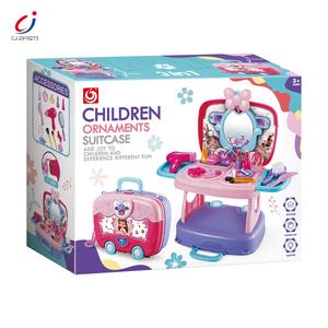 Chengji Vente en gros de jouets pour enfants, jouets de maquillage pour filles, jeux de simulation, nouveau coffret 3 en 1, table de maquillage de beauté pour filles - Product Image 5