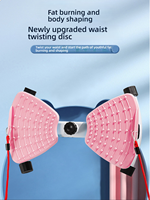 Plateforme tournante en acier robuste pour torsion de la taille, machine de fitness commerciale pour amincissement abdominal et perte de poids