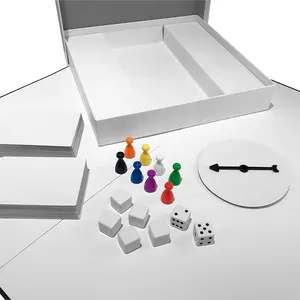 可定制空白纸板游戏套装创意DIY个性配件派对用