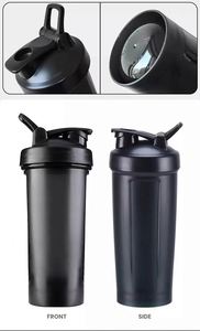Botella Mezcladora de 600ml para Gimnasio y Fitness, para Batidos de Proteínas, para Beber Directamente, para Viajes, Apta para Agua Hirviendo - Product Image 4