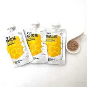 Cibo per Gatti e <span class=keywords><strong>Cani</strong></span> in Patella a Base di Carne, Confezionato in Pratiche Bustine, Salsa Gulu - Product Image 4