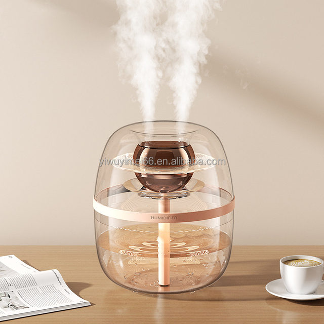 Large Dual Rechargeable Wireless Air Humidifier Customized Portable Cool Mist Mini Humidifier for House Room Office