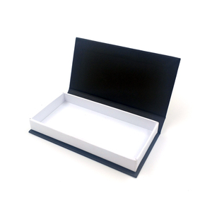 Professionnel personnalisé petit clam shell fantaisie noir mat boîte d'emballage - Product Image 5