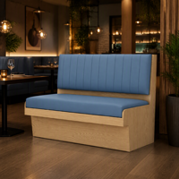 Bancs de restaurant commerciaux sur mesure, sièges rembourrés pour café, bar, restaurant