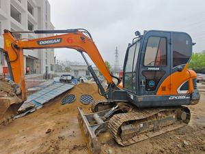 Korea Original Mini Used 5.5 Ton Doosan 55 Dx55 Dx55-9c <b>Excavator</b> <b>Machine</b> for Sale - Product Image 2