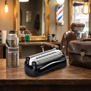 Cabezal <span class=keywords><strong>de</strong></span> Repuesto para Afeitadora Eléctrica, Recargable por USB, Resistente al Agua, Compatible con <span class=keywords><strong>Braun</strong></span> <span class=keywords><strong>Serie</strong></span> <span class=keywords><strong>3</strong></span> 32B, Cuchilla Única para Cuerpo y Rostro - Product Image 1