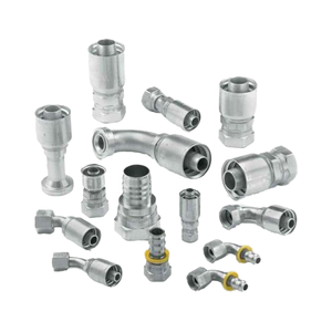 90 độ thủy lực khuỷu tay phù hợp jic nữ để <span class=keywords><strong>NPT</strong></span> Nam Kích thước 3/4 "ép thủy lực Phụ kiện cho ống thủy lực - Product Image 3