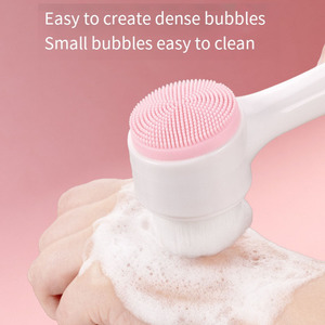Cepillo <span class=keywords><strong>de</strong></span> lavado <span class=keywords><strong>de</strong></span> limpieza facial <span class=keywords><strong>de</strong></span> fibra suave Herramientas <span class=keywords><strong>de</strong></span> <span class=keywords><strong>maquillaje</strong></span> Cepillo <span class=keywords><strong>de</strong></span> limpieza facial Suave para eliminación <span class=keywords><strong>de</strong></span> <span class=keywords><strong>maquillaje</strong></span> - Product Image 4